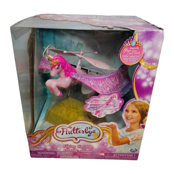 Spin Master Flutterbye Flying Unicorn Brand New in Box - Picture 1 of 11